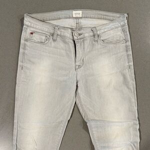 Hudson Jeans women’s  Light Gray Skinny Jeans size 28